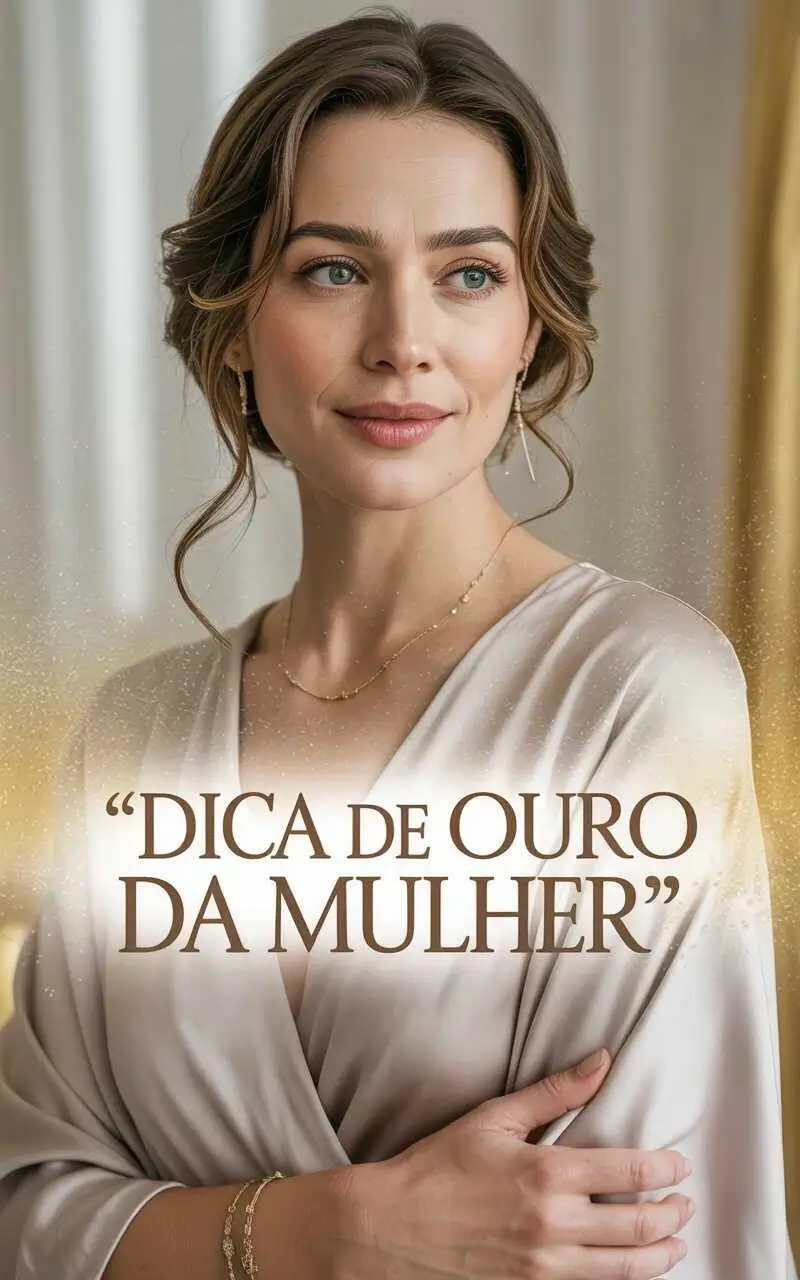 Capa Dica de Ouro da Mulher